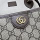 Replicas Gucci Ophidia bolso tote mediano 739730 GG Lona suprema Marrón Baratos