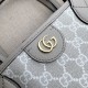 Replicas Gucci Ophidia bolso tote mediano 739730 GG Lona suprema Beige Baratos