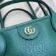 Replicas Bolso tote mediano Gucci Ophidia 739730 Verde Baratos