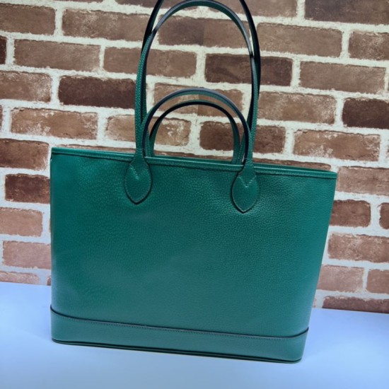 Replicas Bolso tote mediano Gucci Ophidia 739730 Verde Baratos