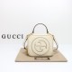 Replicas Bolso Gucci Blondie Top Handle 744434 Blanco Baratos