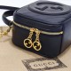 Replicas Gucci Blondie Bolso con Asa Superior 744434 Negro Baratos