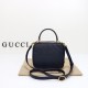 Replicas Gucci Blondie Bolso con Asa Superior 744434 Negro Baratos