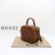 Replicas Gucci Blondie Bolso con Asa Superior 744434 Marrón Baratos