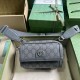 Replicas Gucci Ophidia GG Mini Bolso 746308 Gris Baratos