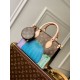 Replicas Bolso Louis Vuitton LV x YK OnTheGo PM M46467 Baratos