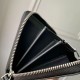 Replicas Cartera Louis Vuitton Zippy Mahina M61867 Negro Baratos