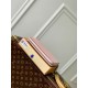 Replicas Cartera Louis Vuitton Zippy Mahina M61868 Rosa Baratos