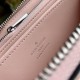 Replicas Cartera Louis Vuitton Zippy Mahina M61868 Rosa Baratos