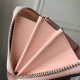 Replicas Cartera Louis Vuitton Zippy Mahina M61868 Rosa Baratos