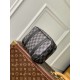 Replicas Louis Vuitton Pochette Kasai Men Clutch Damier Grafito N60501 Baratos