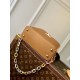 Replicas Louis Vuitton Minibolso Capucines M21798 Marrón Baratos