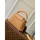 Replicas Louis Vuitton Minibolso Capucines M21798 Marrón Baratos