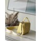 Replicas Bolso Louis Vuitton Twist MM M22038 Amarillo 23cm Baratos