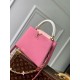 Replicas Minibolso Louis Vuitton Capucines M22375 Rosa Baratos