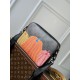 Replicas Louis Vuitton LV x YK Trio Messenger Monogram Eclipse Bolso M46435 Baratos