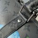 Replicas Bolso Louis Vuitton LV x YK Keepall 25 Monogram Eclipse M46437 Baratos