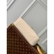 Replicas Bolso Louis Vuitton Trianon PM Monogram Empreinte M46503 Blanco Baratos