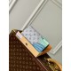 Replicas Cartera Louis Vuitton LV x YK Zippy Vertical Monogram Eclipse M81971 Baratos