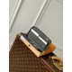 Replicas Cartera Louis Vuitton LV x YK Zippy Vertical Monogram Eclipse M81971 Baratos