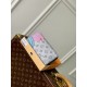 Replicas Cartera Louis Vuitton LV x YK Zippy Vertical Monogram Eclipse M81971 Baratos