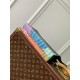 Replicas Louis Vuitton LV x YK Pochette Voyage Monograma Eclipse M81973 Baratos