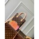 Replicas Bolso Louis Vuitton LV x YK Petit Sac Plat Monogram M82112 Baratos