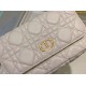 Replicas Bolso Christian Dior Caro Cannage Piel De Becerro Blanco Baratos