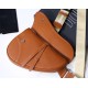 Replicas Christian Dior Saddle Belt Hombre Bolso Granulado Piel De Becerro Marrón Baratos