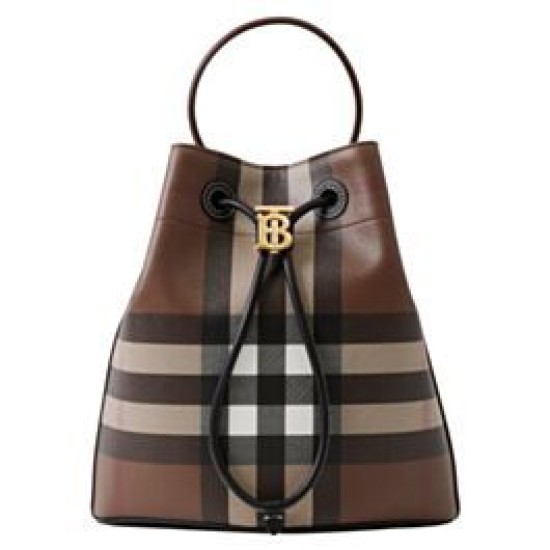 Replicas Bolso bombonera Burberry Small TB Café Baratos