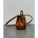 Replicas Bolso Celine Mini 16 Piel de becerro natural Café Baratos