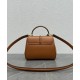 Replicas Bolso Celine Mini 16 Piel de becerro natural Café Baratos