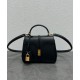 Replicas Bolso Celine Mini 16 Piel de becerro natural negro Baratos