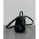 Replicas Bolso Celine Mini 16 Piel de becerro natural negro Baratos