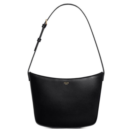 Replicas Celine Bolso Celine Croque mediano negro Baratos