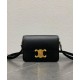 Replicas Bolso Celine Teen Triomphe Piel de becerro brillante Negro Baratos