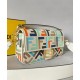 Replicas Bolso Fendi Baguette 8BR600 Crema Baratos