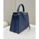 Replicas Bolso Fendi Peekaboo ISeeU mediano 8BN321 azul Baratos