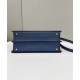 Replicas Bolso Fendi Peekaboo ISeeU mediano 8BN321 azul Baratos