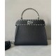 Replicas Fendi Peekaboo ISeeU Pequeño 8BN327 Bolso Negro Baratos