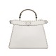 Replicas Fendi Peekaboo ISeeU Pequeño 8BN327 Bolso Blanco Baratos