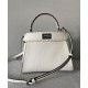 Replicas Fendi Peekaboo ISeeU Pequeño 8BN327 Bolso Blanco Baratos