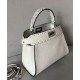 Replicas Fendi Peekaboo ISeeU Pequeño 8BN327 Bolso Blanco Baratos