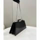 Replicas Bolso Fendi Peekaboo Cut Mediano 8BN340 Negro Baratos