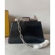 Replicas Bolso Fendi Peekaboo Cut Petite 8BN339 Negro Baratos