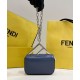 Replicas Minibolso Fendi Nano F 7AS173 Azul Baratos