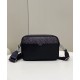 Replicas Bolso de tela Fendi Camera Case FF 7M0286 Negro Baratos