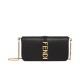 Replicas Fendi Cartera Fendigraphy con cadena 8BS076 Negro Baratos