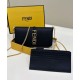 Replicas Fendi Cartera Fendigraphy con cadena 8BS076 Negro Baratos