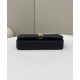 Replicas Fendi Cartera Fendigraphy con cadena 8BS076 Negro Baratos